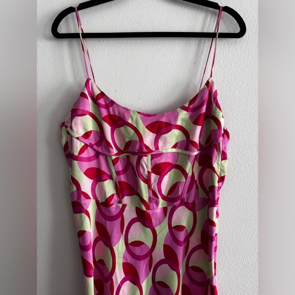 NWT Zara Pattern Mini Dress L - Picture 6 of 9